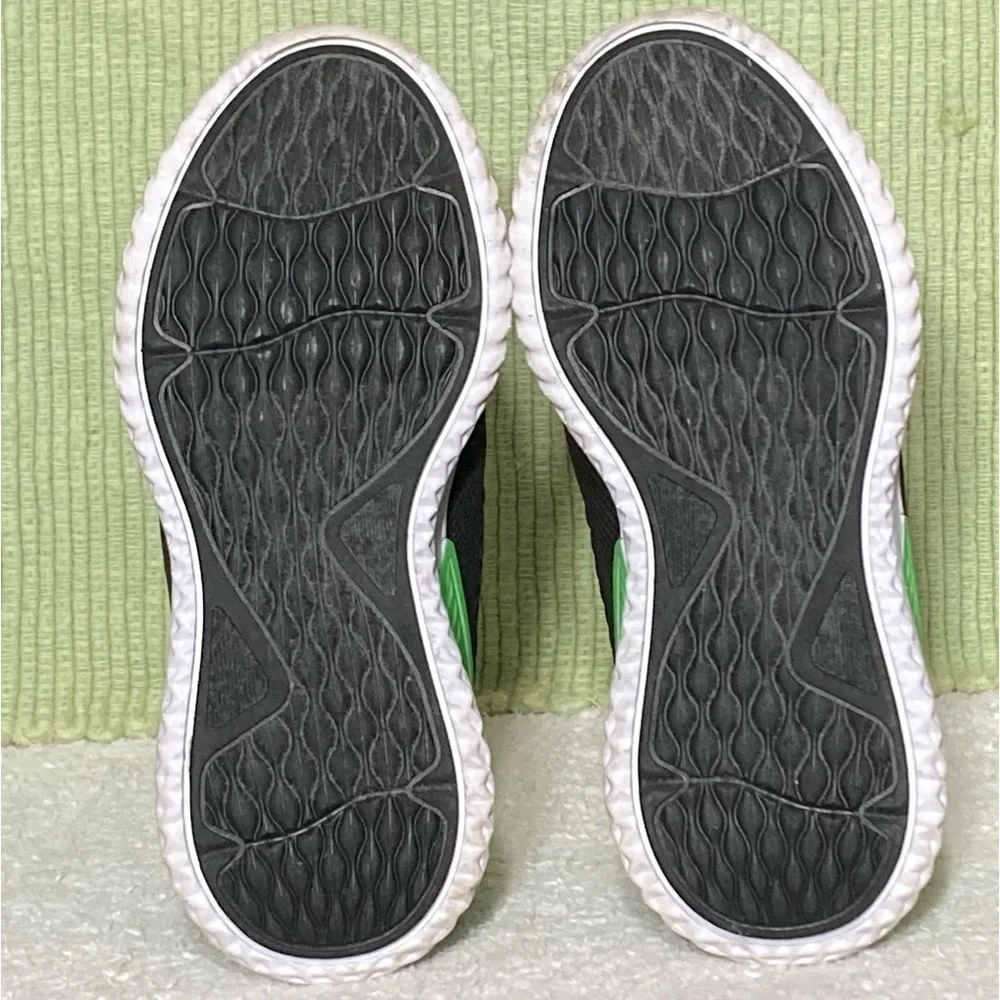 Champion Kids Cushion Fit Black Athletic Lace Up Low Sneakers Shoes Sz US 2